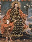 Dirck van  Delen, st.joseph and the christ child
